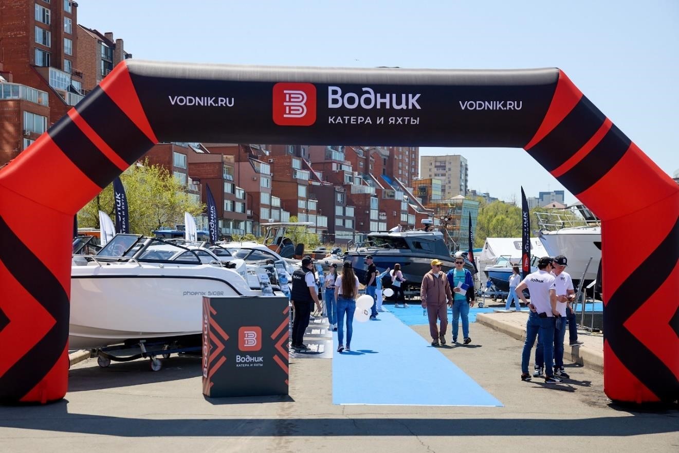 20 новых катеров от салона катеров и яхт «Водник» увидят гости выставки Vladivostok Boat Show