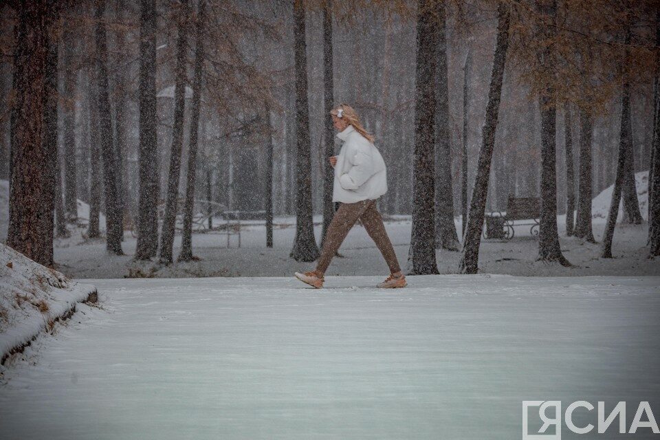 Мокрый снег, дождь и сильный ветер ожидаются в ряде районов Якутии