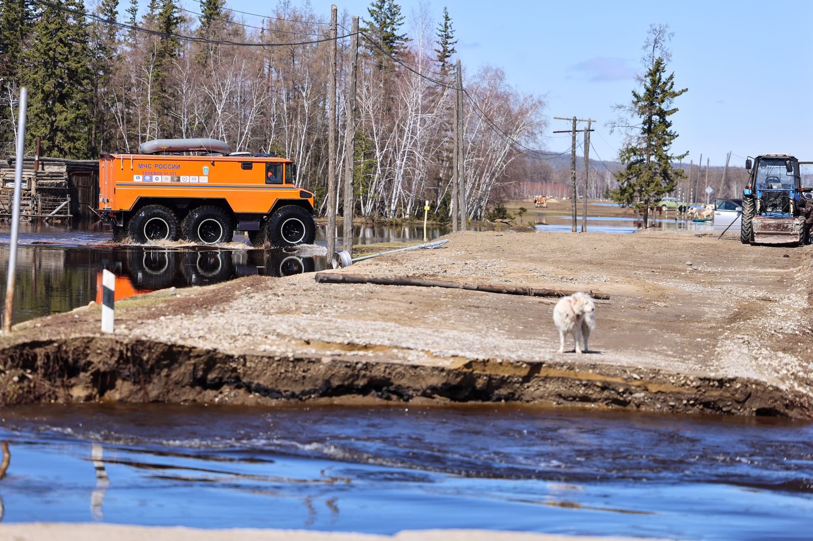 В пострадавших от паводка районах Якутии продлен отопительный сезон