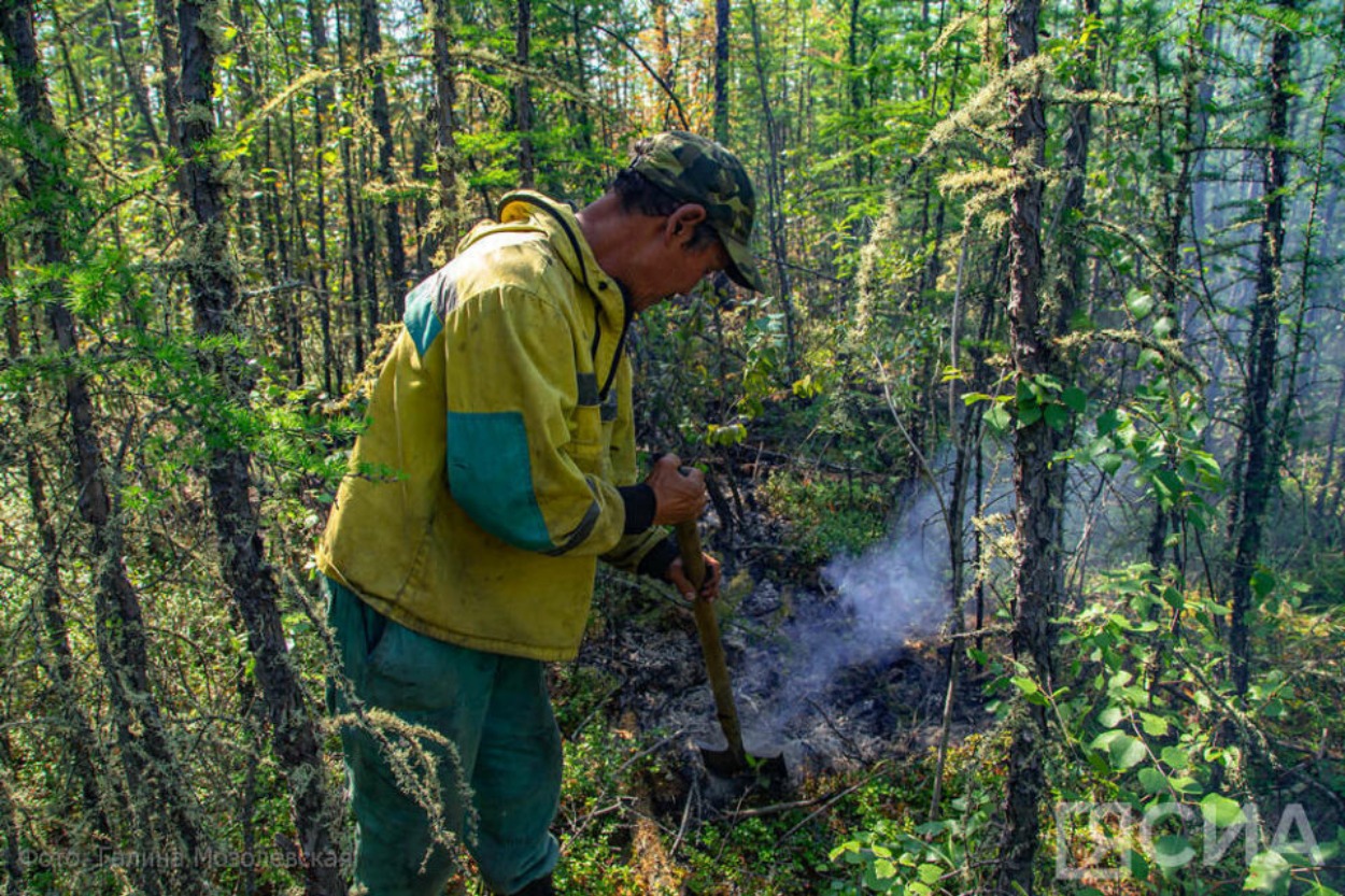 В Якутии за прошедшие сутки ликвидировано два лесных пожара и один ландшафтный