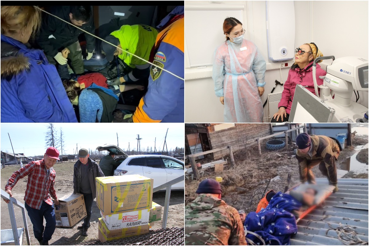 «Сплотились абсолютно все»: медики Якутии спасают пострадавших от паводка жителей Намского района