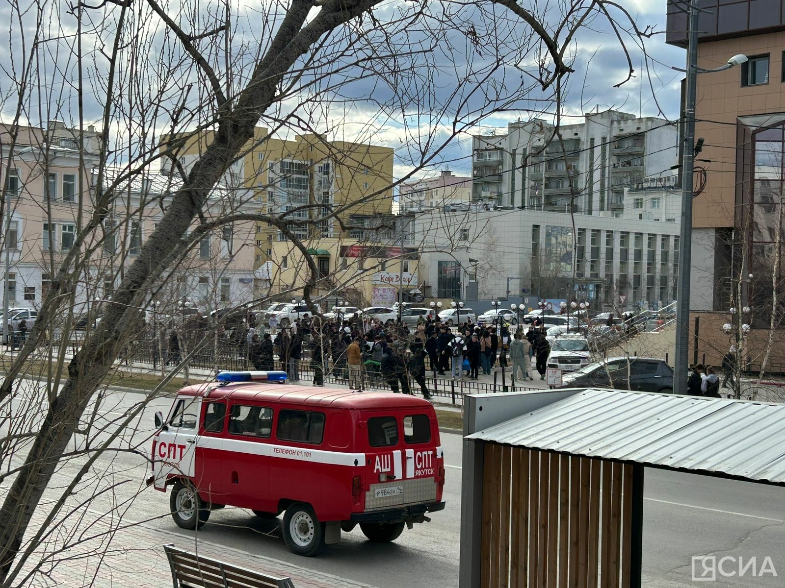 В Якутске эвакуировали людей из ТРК «Туймаада»