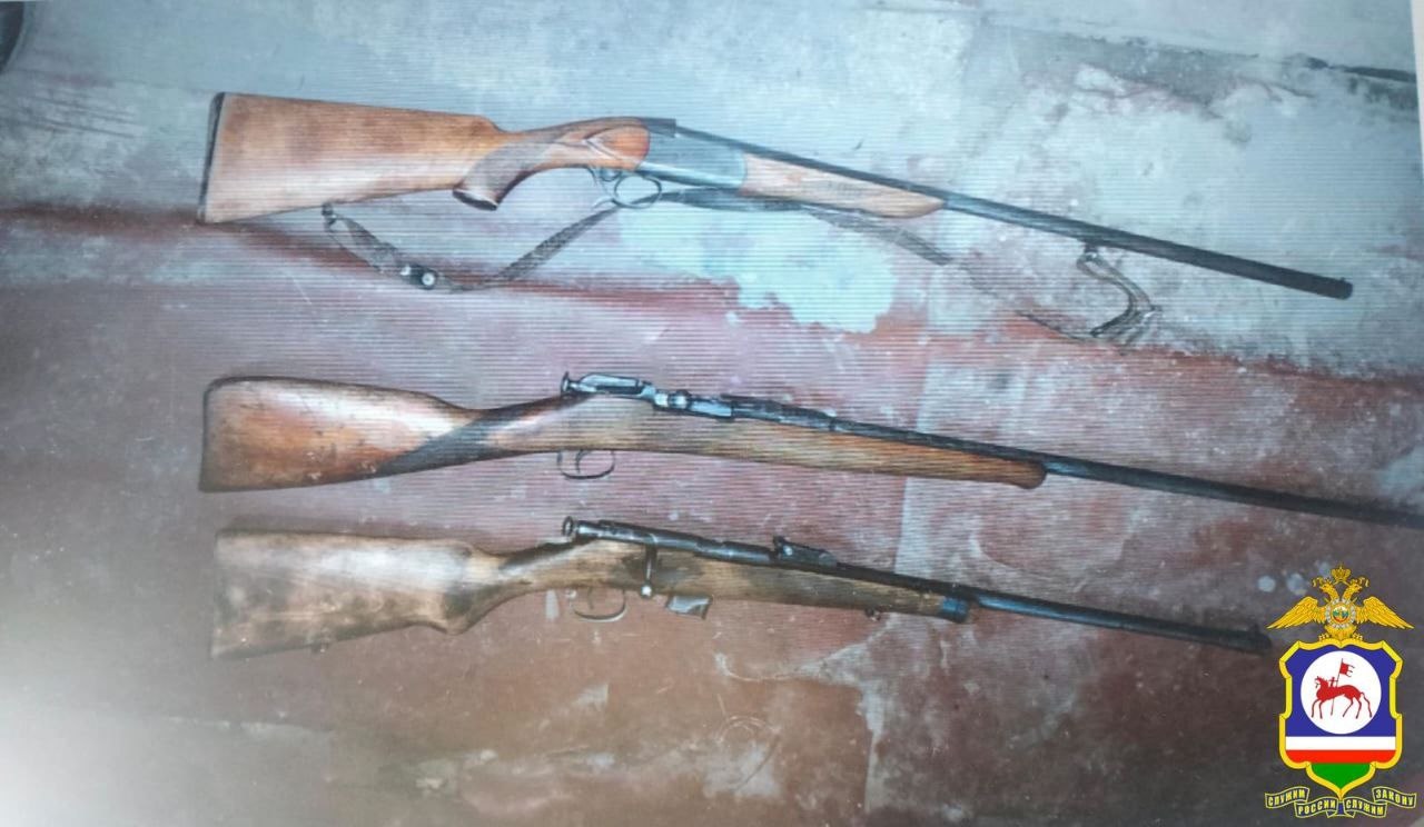 В Верхоянском районе сотрудниками полиции выявлен факт незаконного хранения оружия и патронов