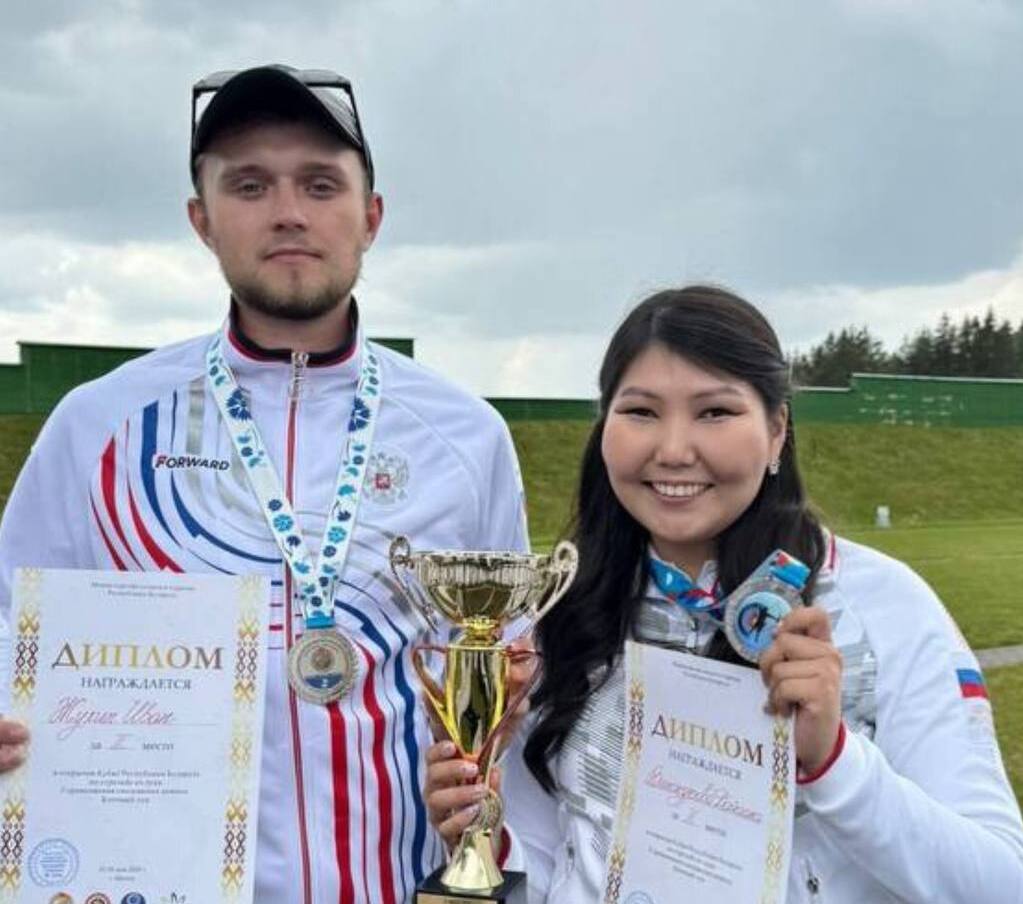 Якутянка завоевала серебряную медаль Кубка Республики Беларусь по стрельбе из лука