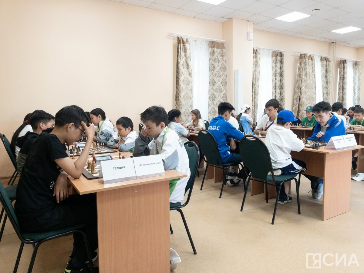Завершился турнир по шахматам на Спартакиаде учащихся Якутии