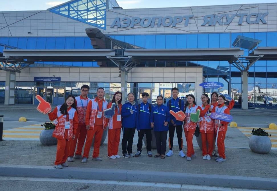 Сборная Лаоса прибыла в Якутию для участия в VIII международных играх «Дети Азии»