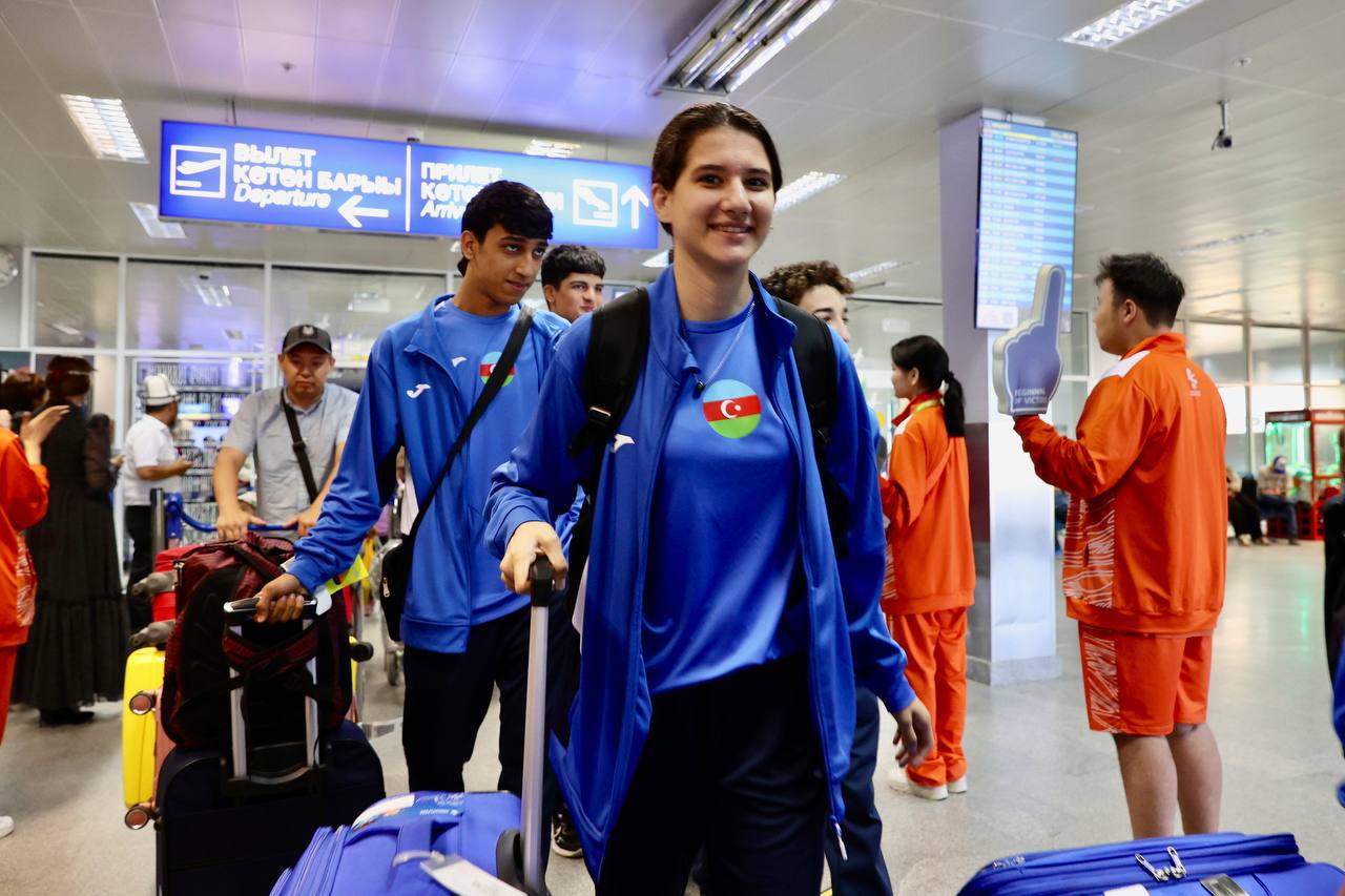 Сборная Азербайджана прибыла в Якутск для участия в VIII играх «Дети Азии»