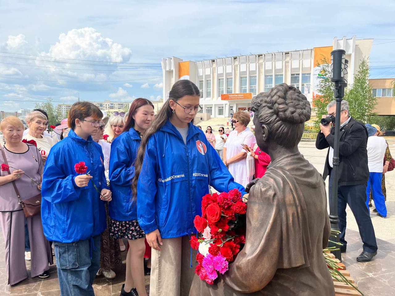 В Якутске отметили 100-летний юбилей Фатии Авдеевой