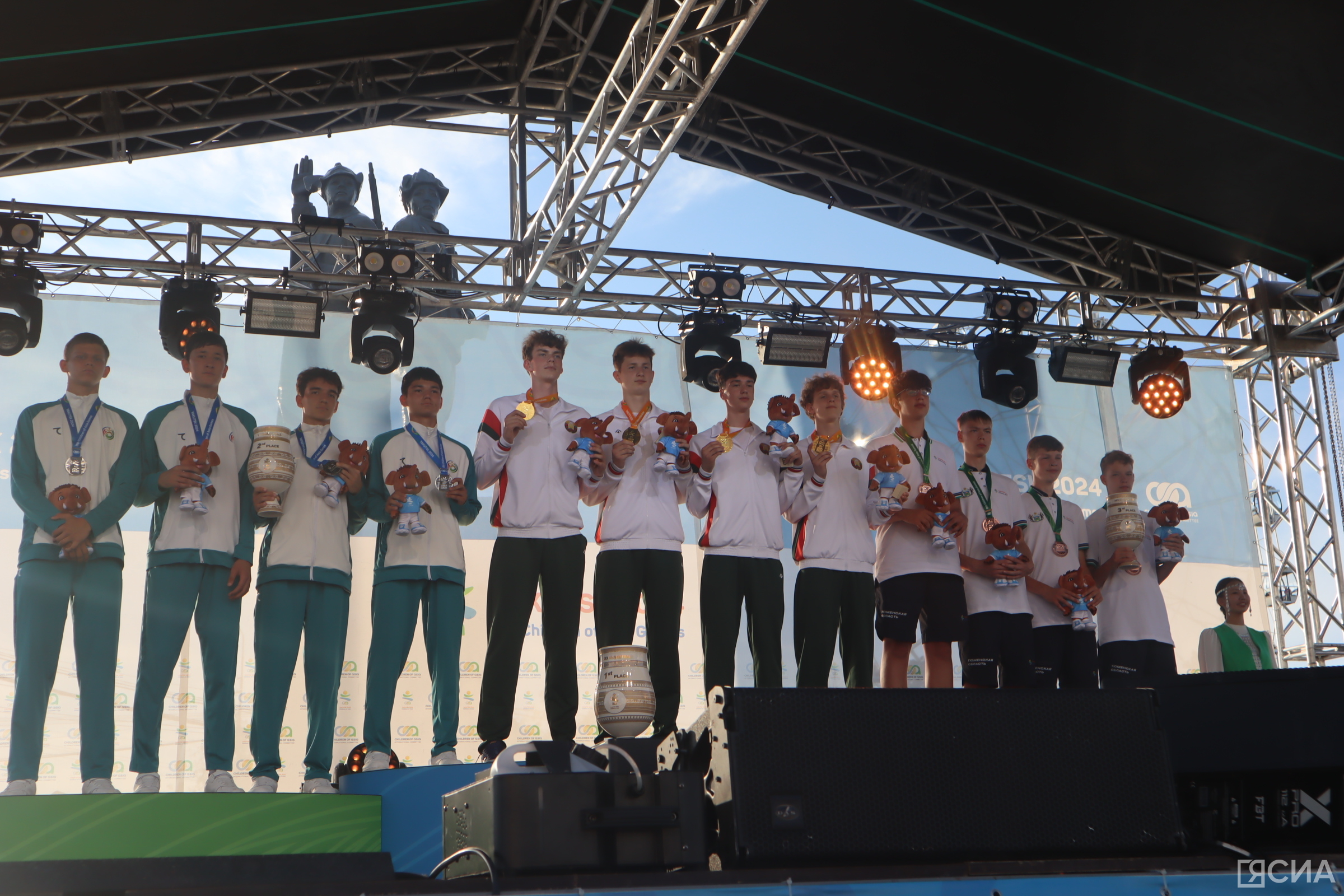 В Якутске наградили победителей седьмого дня соревнований игр «Дети Азии»