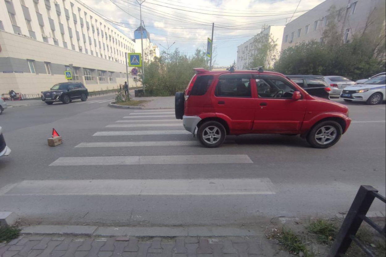 За один день в Якутске сбили двух пешеходов, в том числе четырехлетнего ребенка