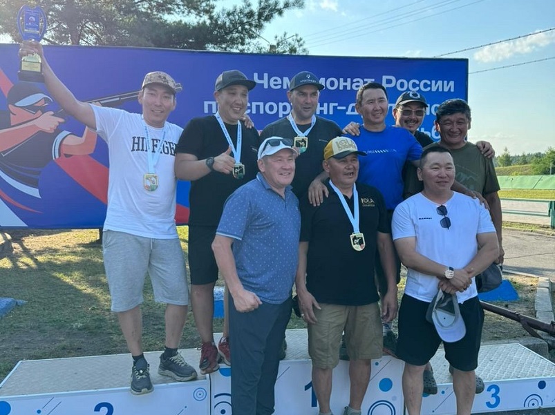 Два золота и командный кубок выиграли якутские стрелки на чемпионате России по спортингу
