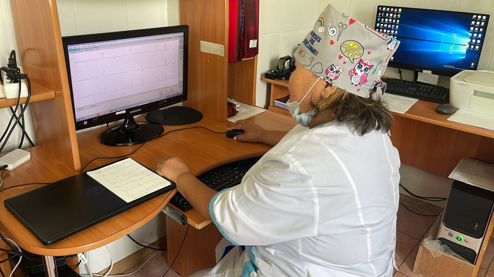 Более тысячи исследований провели с помощью ЭКГ «Валента» в Нюрбинском районе Якутии