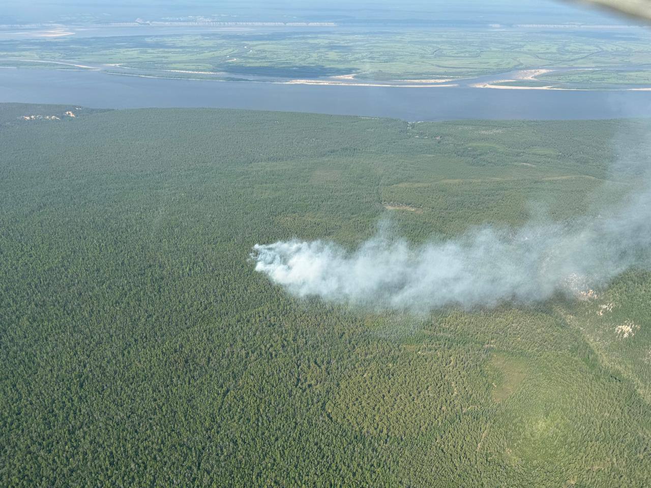 Лесной пожар локализовали на территории национального парка «Ленские столбы»