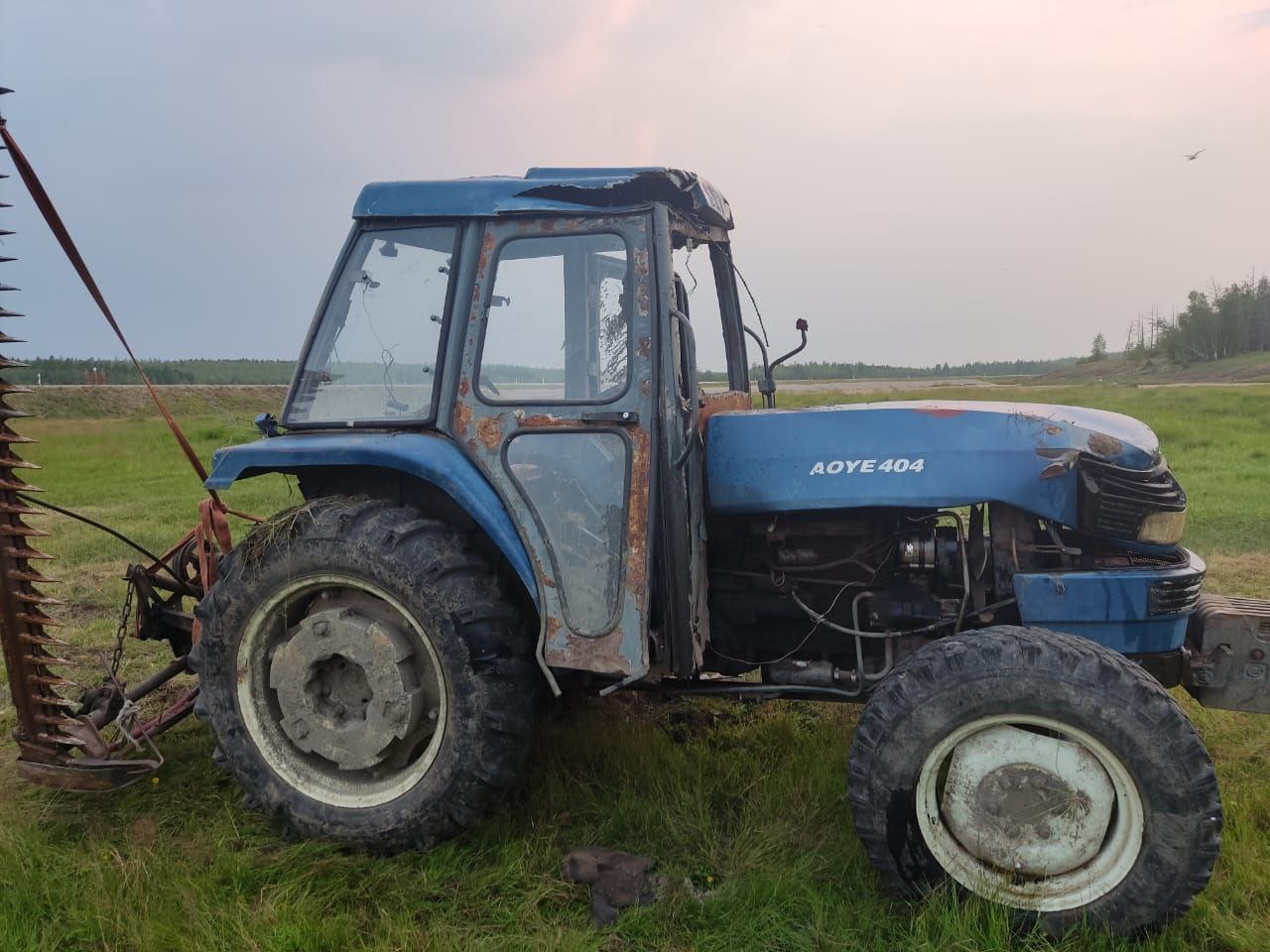 Трактор перевернулся возле села Мугудай Чурапчинского района 