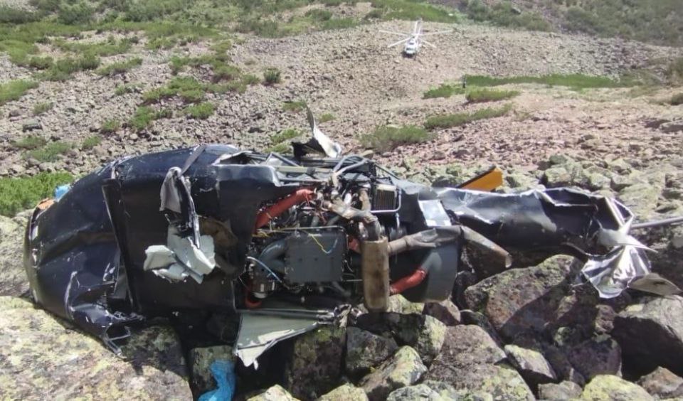 Следователи озвучили предварительные причины крушения вертолета в Якутии