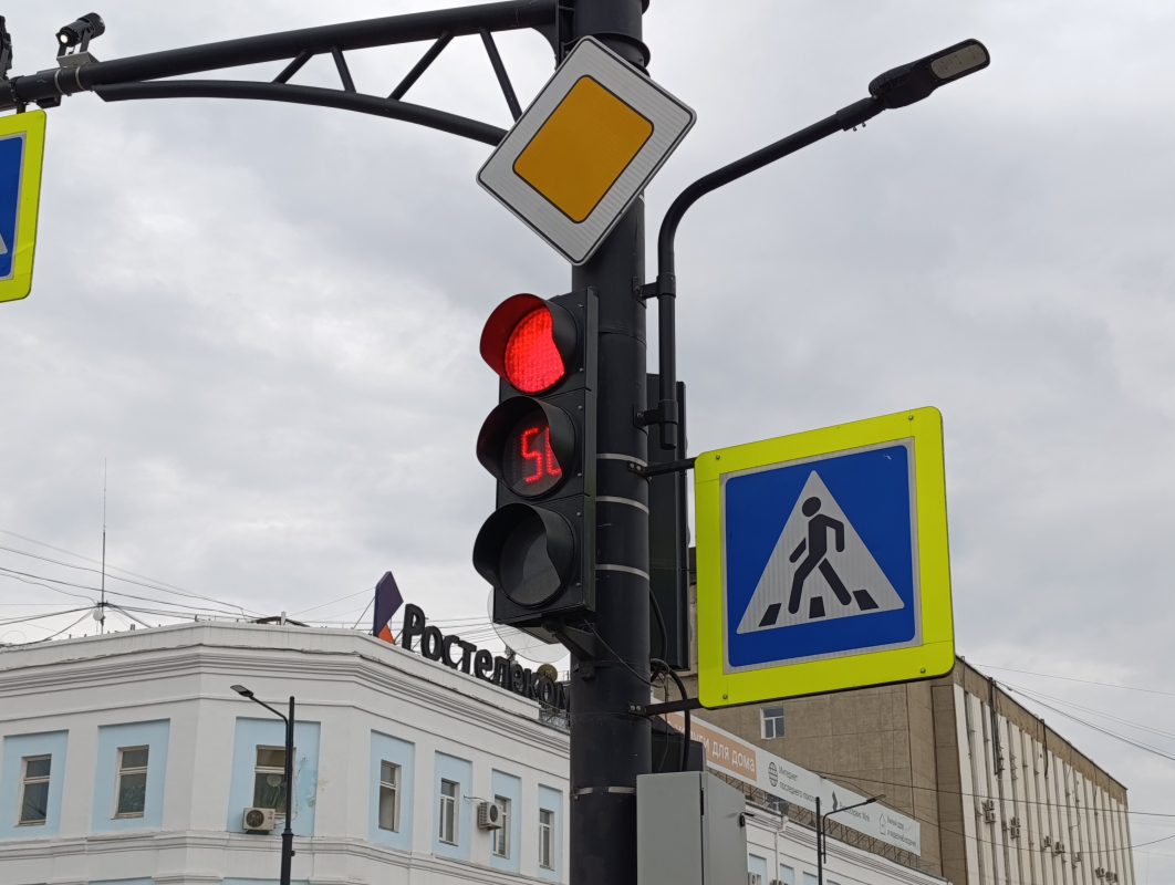 На дорогах Якутска установят 78 новых светофоров 