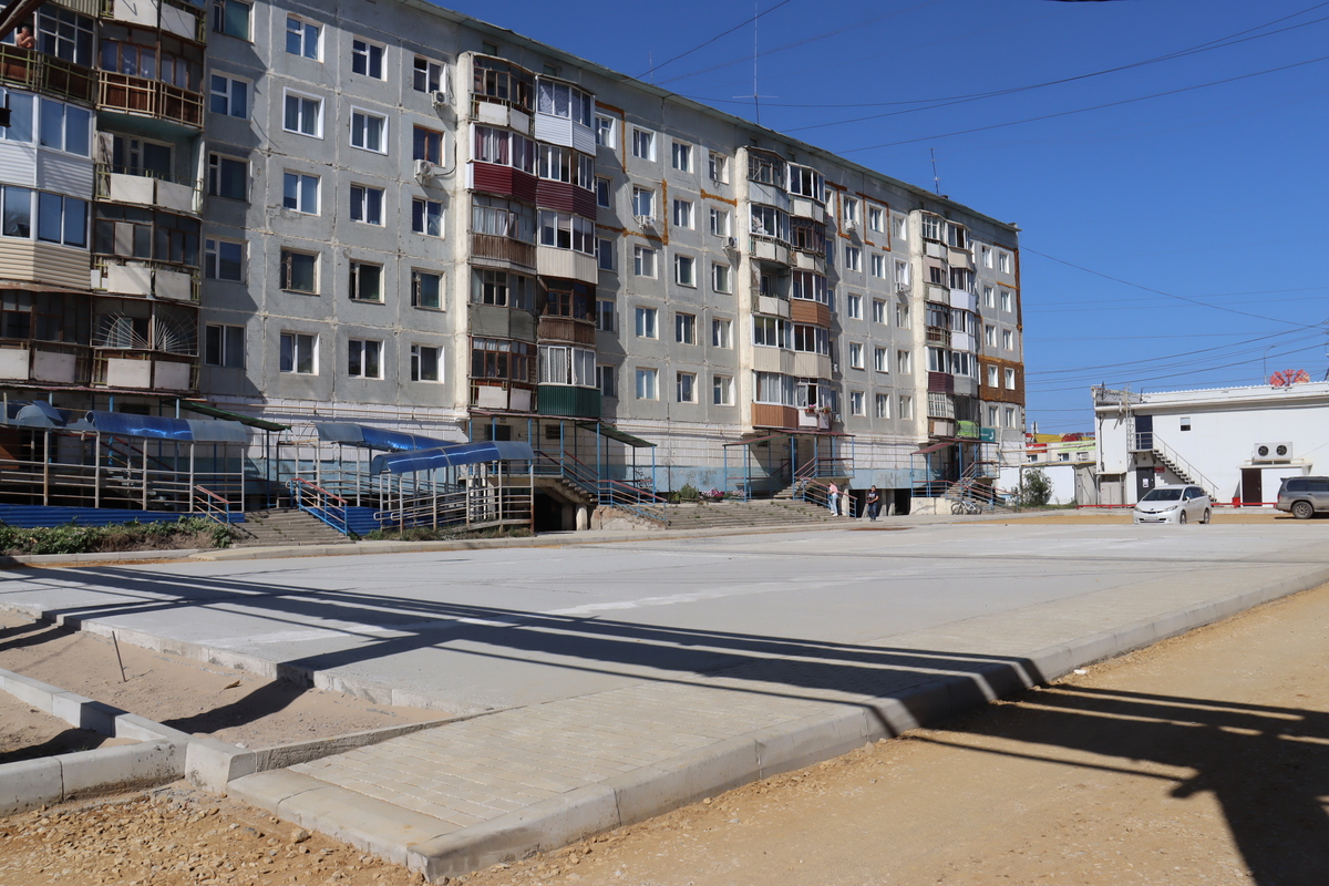 В Якутии в рамках федерального проекта благоустроят 14 дворовых территорий