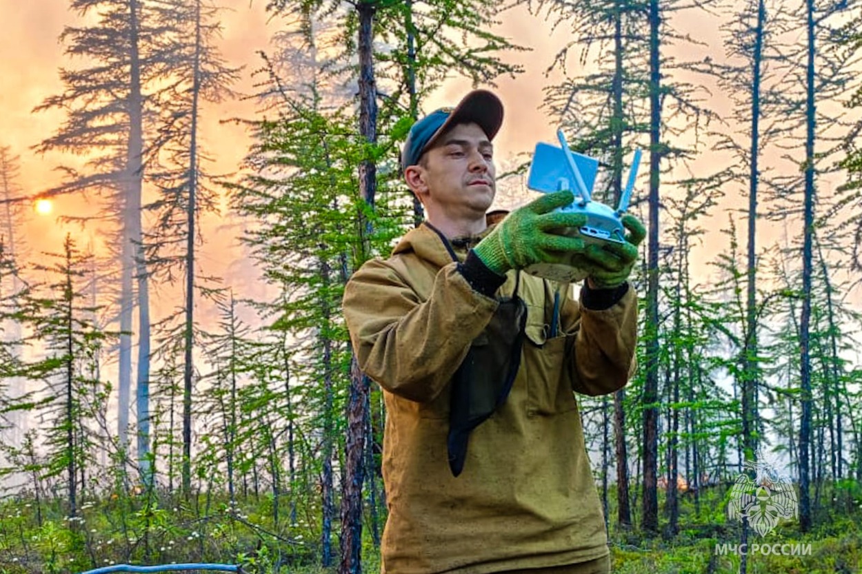 Более 18 тысяч га пожаров потушили за сутки в Якутии