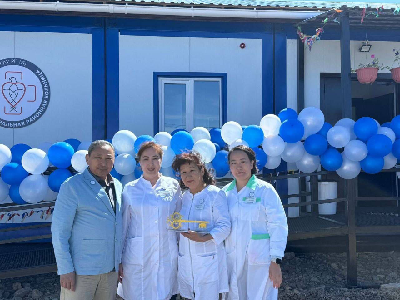 В якутском селе Чапаево открыли новый фельдшерско-акушерский пункт
