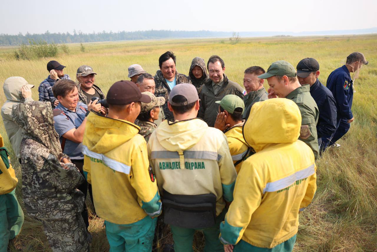Площадь лесных пожаров сократилась в Якутии