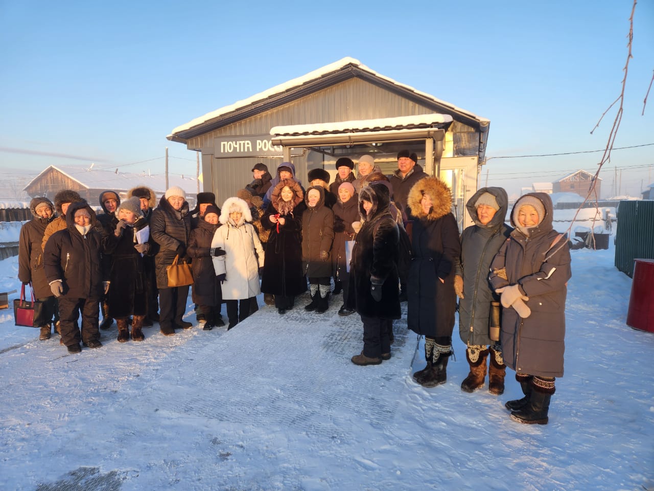 Новое здание почты открыли в якутском селе Крест-Кытыл