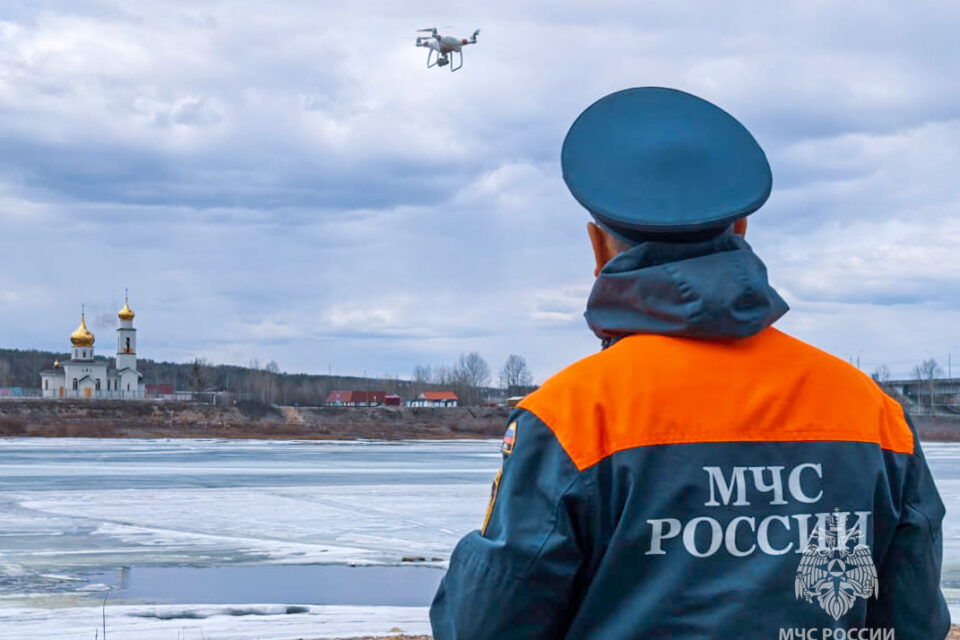 В якутском селе Бясь-Кюель уровень воды превысил критическую отметку