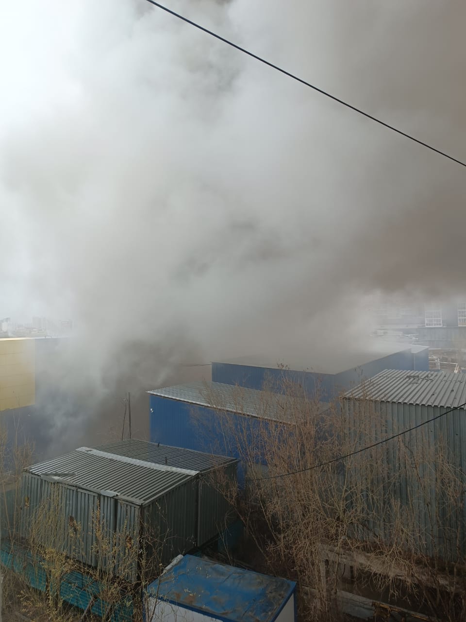 пожар на Николаева
