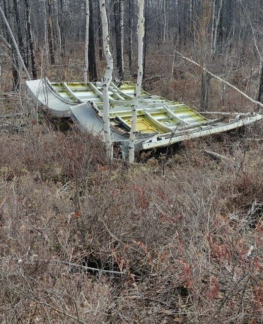 Фрагмент ракеты-носителя обнаружили в Вилюйском районе
