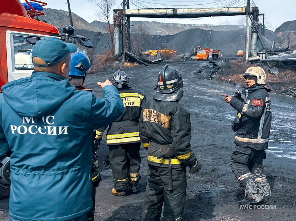 пожар в Нерюнгри