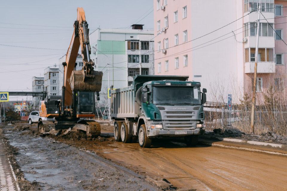 Участок улицы Севастопольской в Якутске перекроют по 15 июня