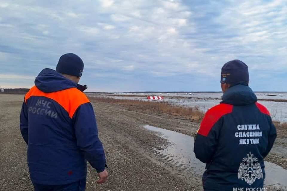 Уровни воды снизились у села Походск Нижнеколымского района