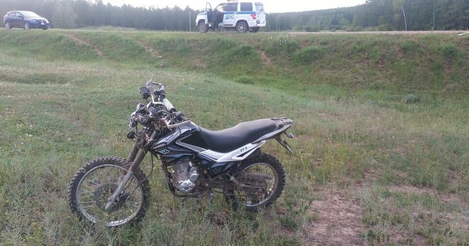 В Чурапчинском районе подросток на мотоцикле попал в ДТП