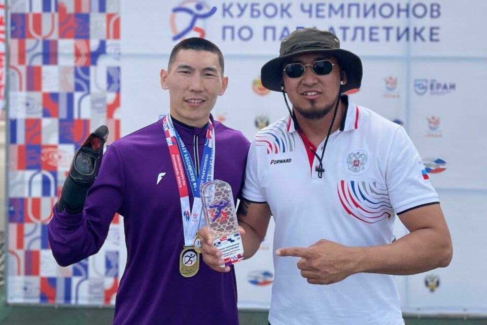 Якутянин Саргылаан Семёнов завоевал золото на Кубке чемпионов по параатлетике