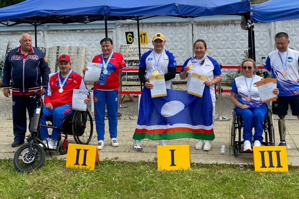 Якутские лучники Степанида Артахинова и Виктор Скрыбыкин стали чемпионами России