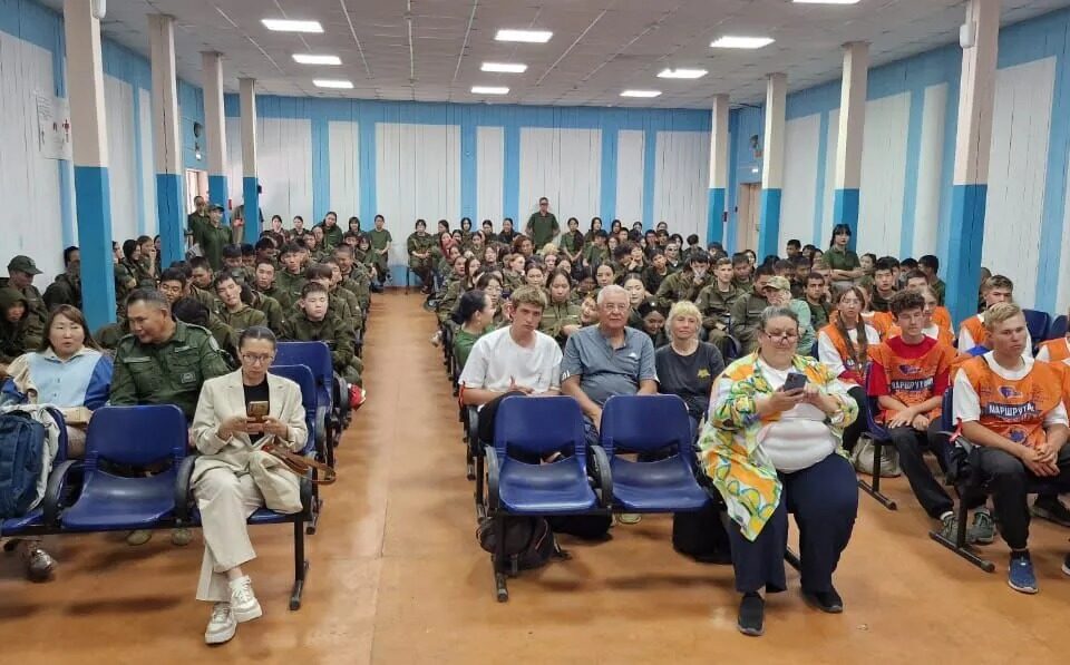 В лагере «Энергетик» прошла встреча, посвящённая экспедиции Витуса Беринга