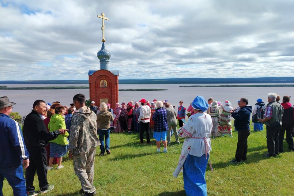 Фестиваль хороводных песен и русских плясок провели в селе Еланка Хангаласского улуса