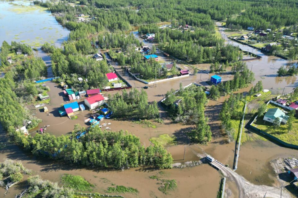 Подтопления полностью ликвидированы в Момском районе Якутии