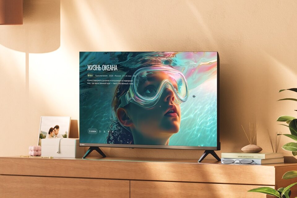 На рынок вышли новые телевизоры Sber QLED