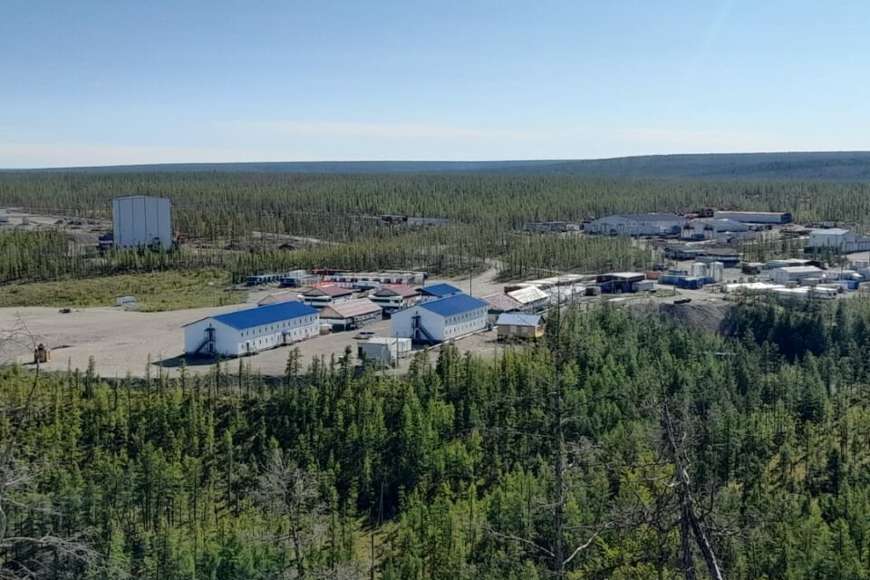 Алмазные россыпи прииска «Молодо»