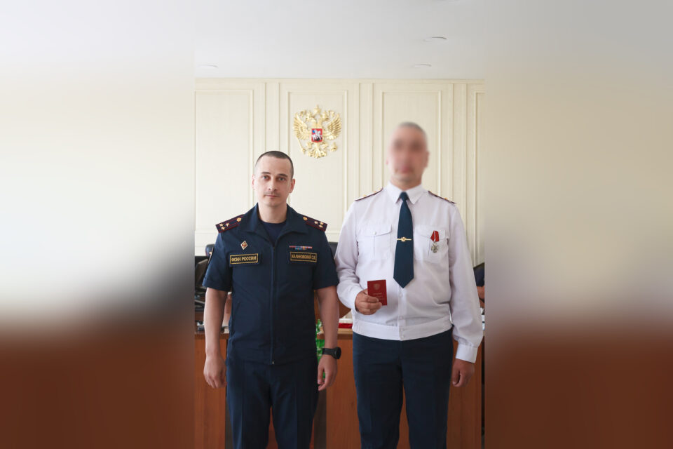 Путин наградил орденом Мужества сотрудника УФСИН Якутии