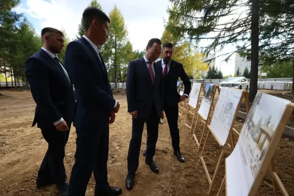 К юбилею Нерюнгри создают новое общественное пространство