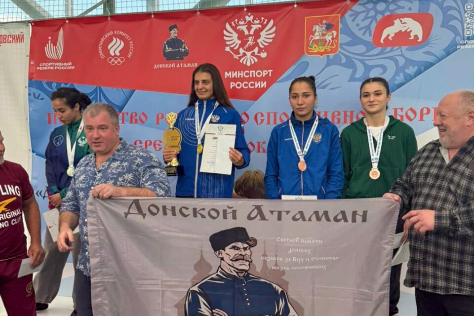 Якутянка стала призёром первенства России по женской борьбе