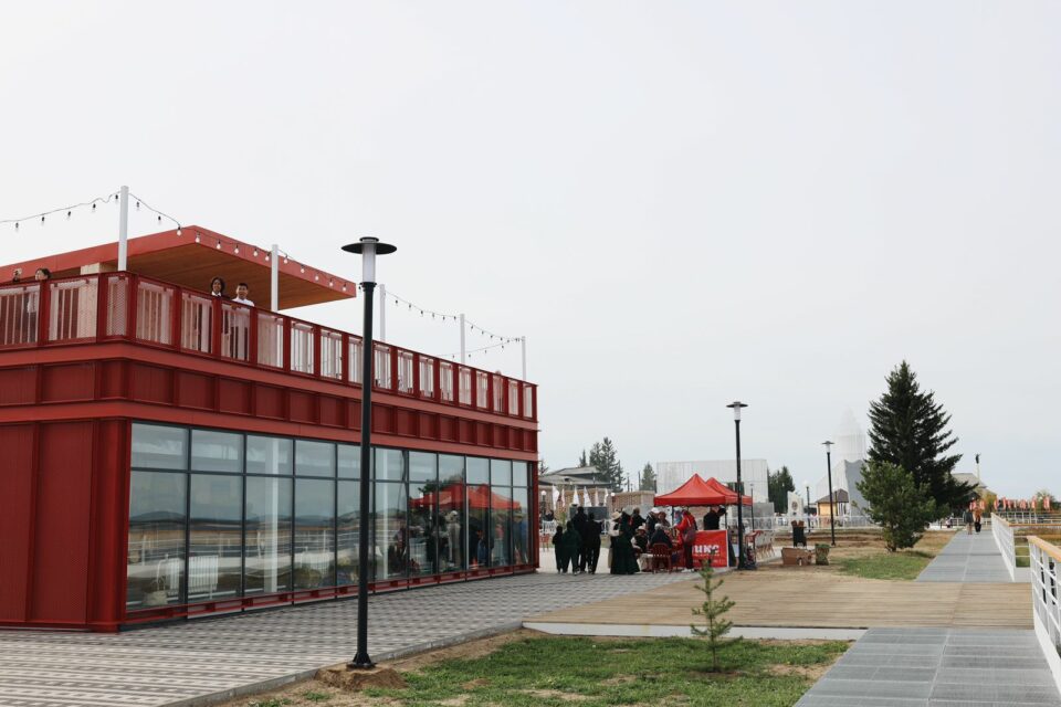 В Якутии открыли новую набережную реки Вилюй
