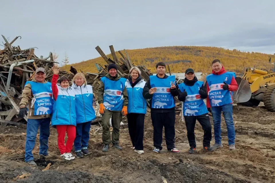 Более 400 тонн металлолома собрали в Якутии в рамках акции «Чистая Арктика» в 2025 году