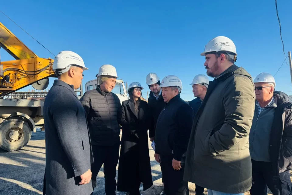 Два крупных социальных объекта строят в микрорайоне Спортивный Якутска