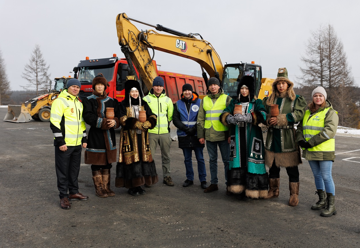 На федеральной трассе «Лена» в Якутии ликвидировали гравийно-щебеночный разрыв