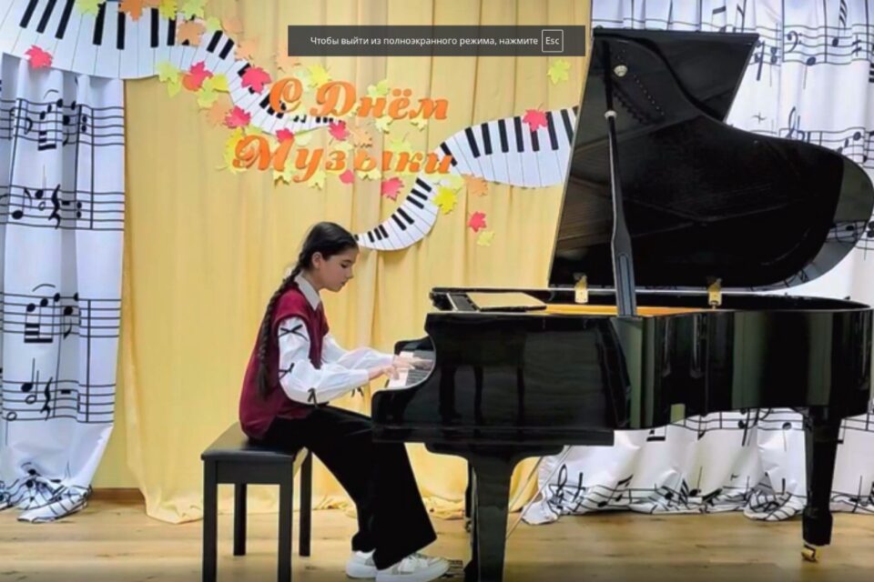 Детскую школу искусств Удачного оснастили инструментами и мебелью