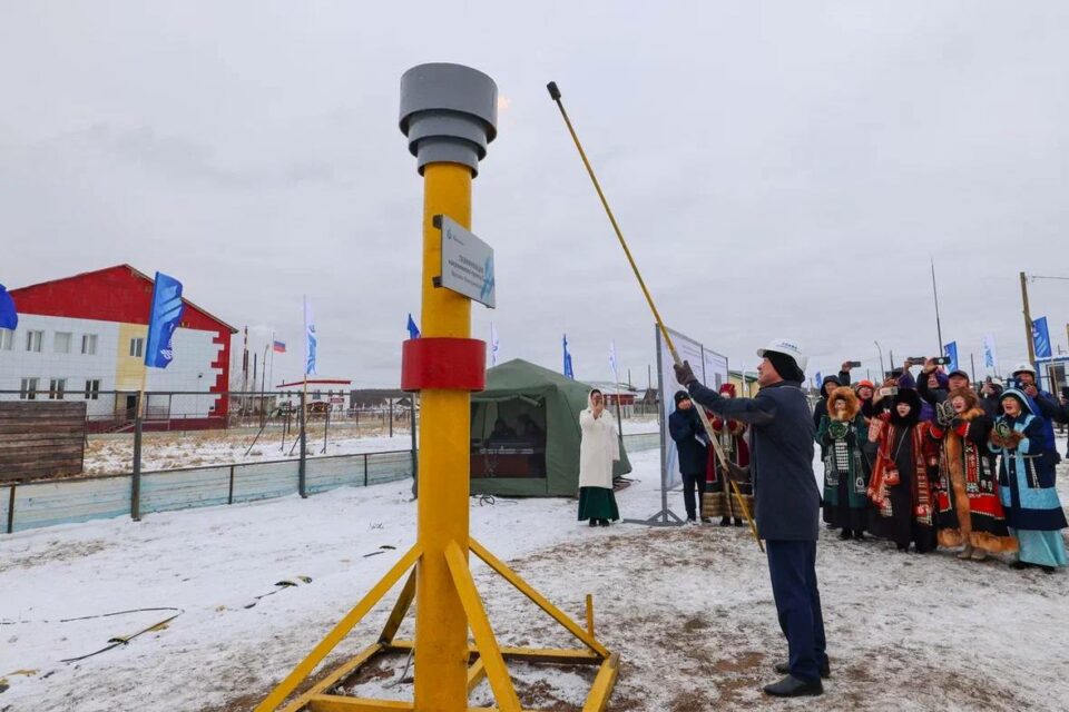 В селе Сымах Мегино-Кангаласского улуса запустили газ