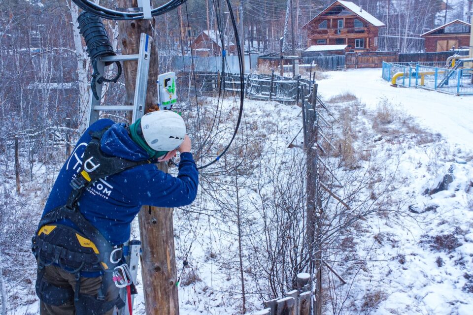 Оптическая линия связи соединила Олекминский и Ленский районы Якутии