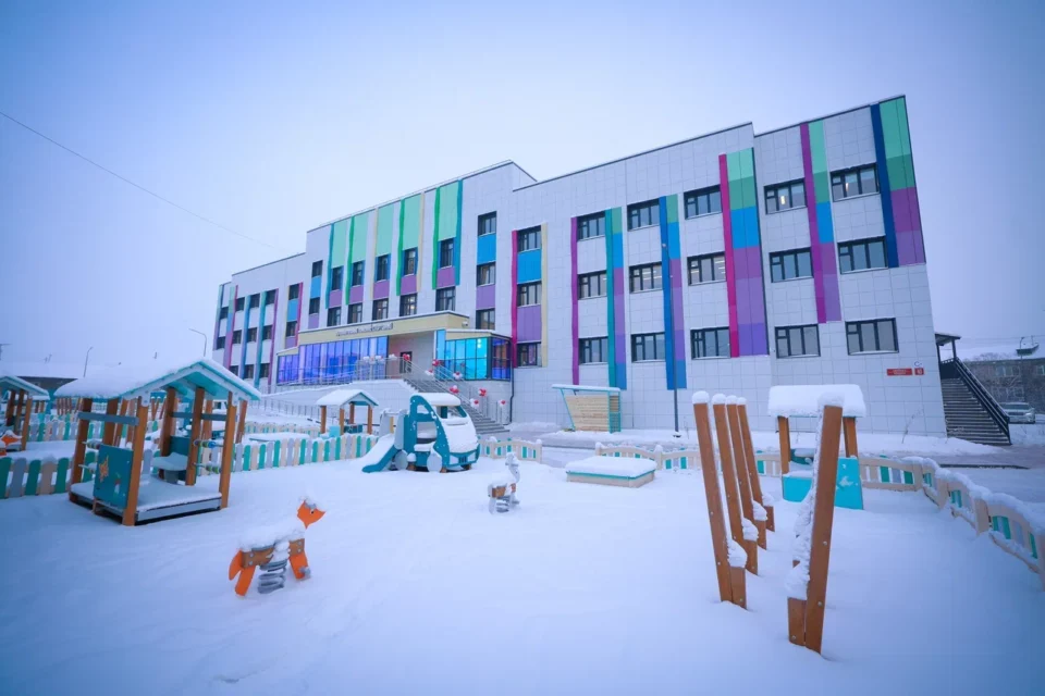 В Якутске в микрорайоне Спортивном открылся новый детский сад